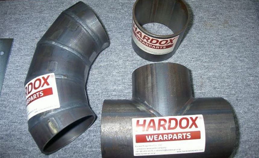 HARDOX500 パイプ加工